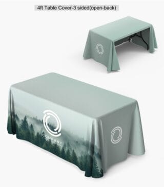 4 ft Table Throw