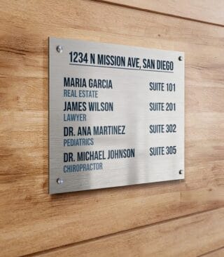 Aluminum Sign - Image 2