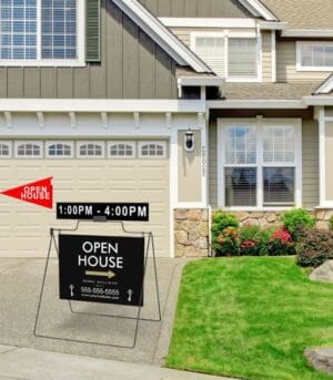 Real Estate A-Frame + Sign - Image 2