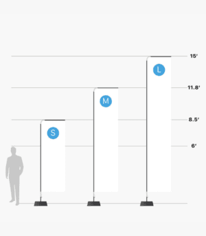 Rectangle Flag + Pole & Ground Stake - Image 6