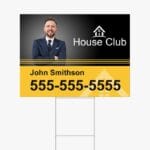 Yard Sign and H-Stake